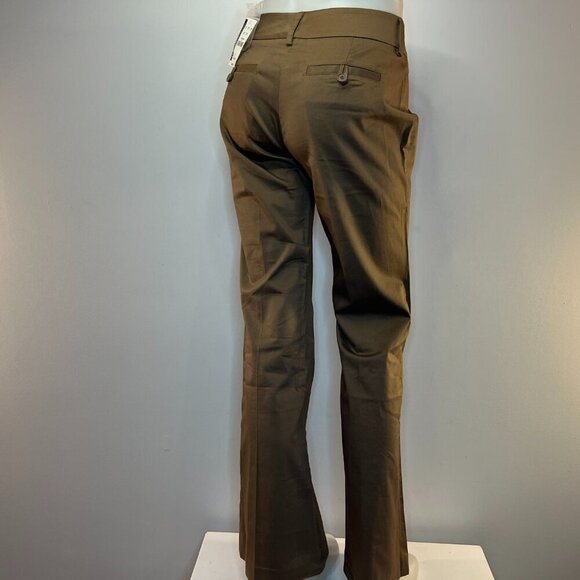 New York & Co Women's Brown Pinstripe CityStretch 7th Ave Pant - Size 2 - NWT - Picture 5 of 6